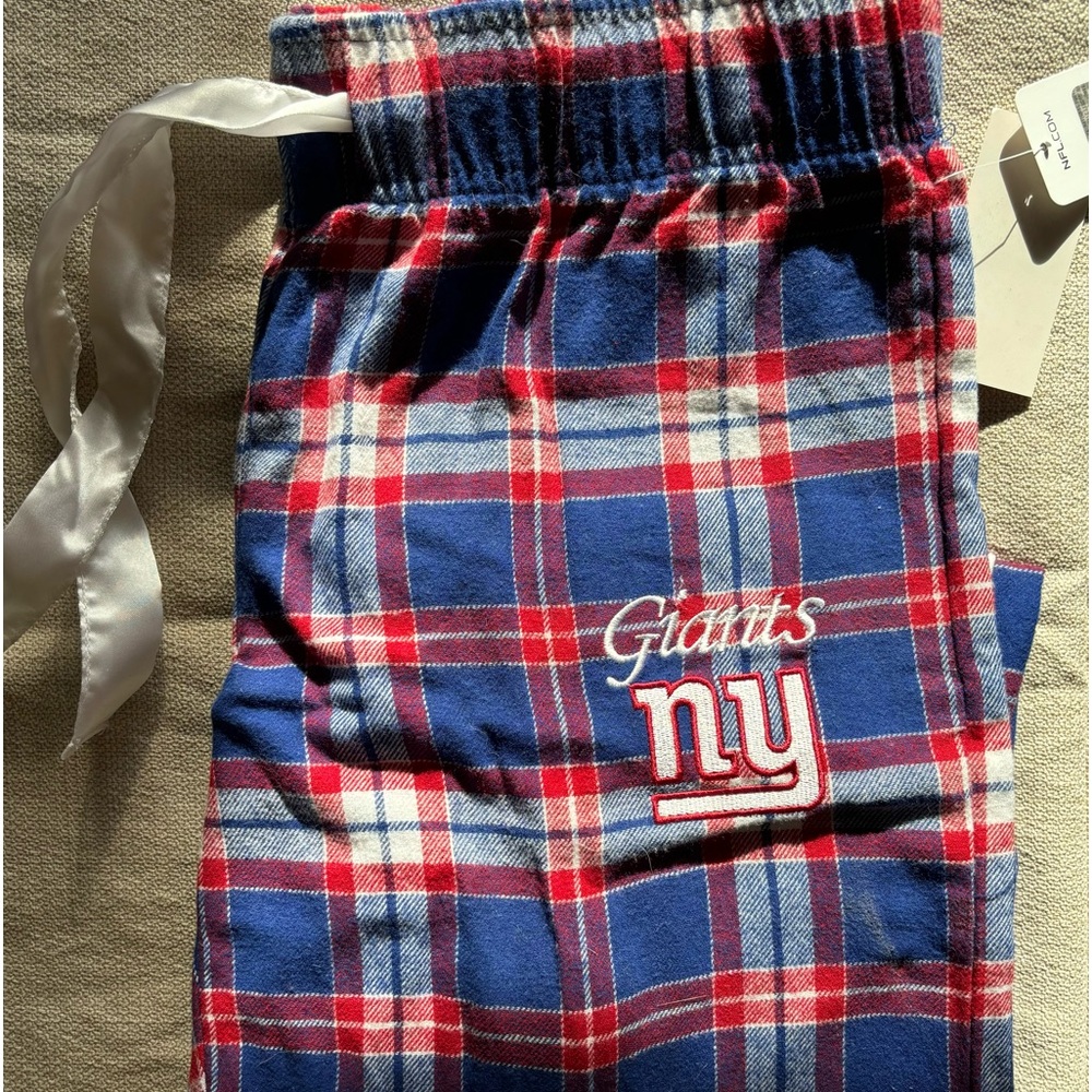 Ladies NY Giants flannel pajama pants NWT - Picture 2 of 4